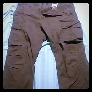 Army green cargo pants
